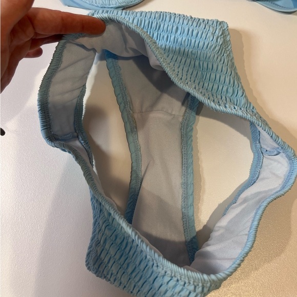 🧁y2k blue bikini - vacation coconut girl hawaii tropical resort vacation preppy - Picture 6 of 10